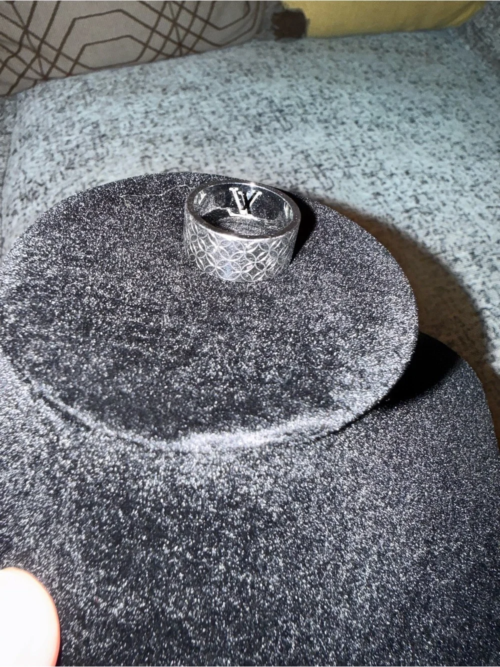 Louis Vuitton Berg Champs-Élysées Ring (Stainless Steel version)